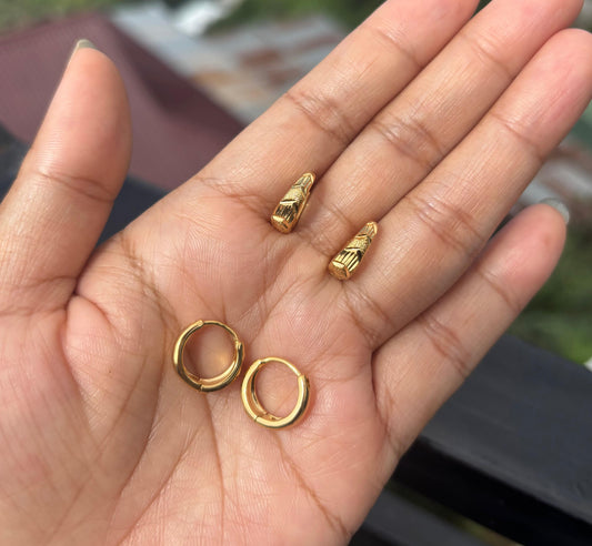 Anti-Tarnish earrings