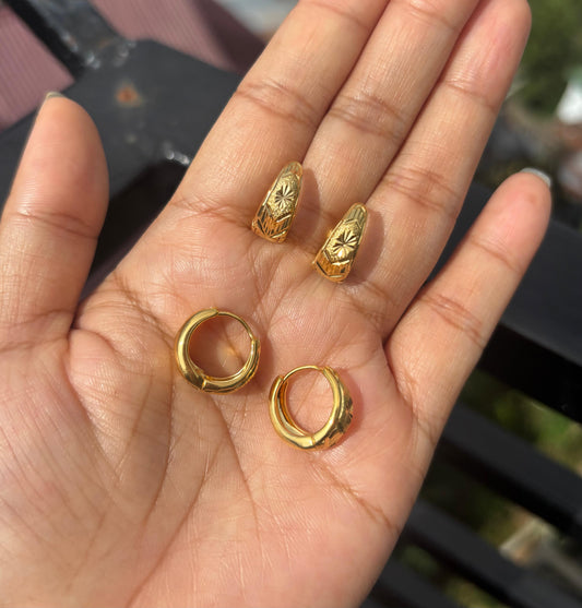 Anti-Tarnish earrings
