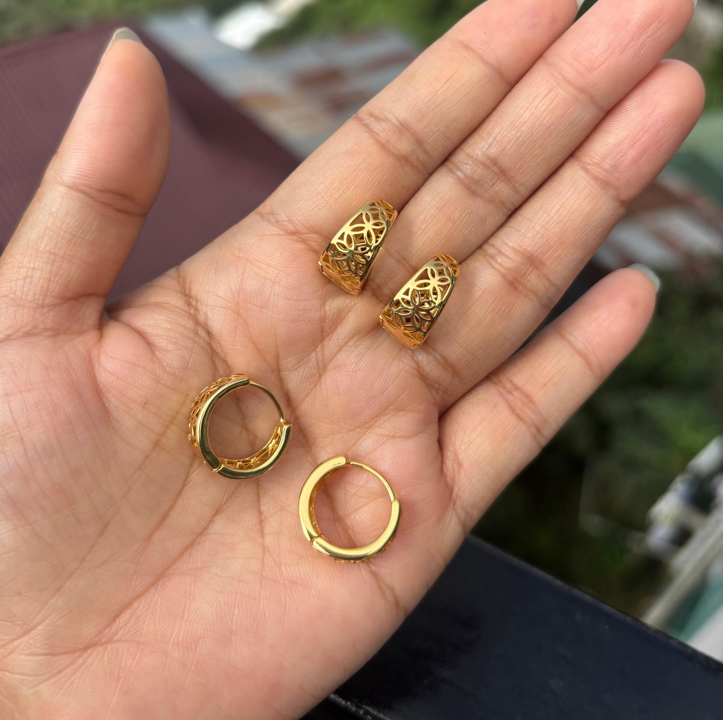 Anti-Tarnish earrings