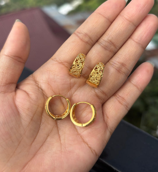 Anti-Tarnish earrings